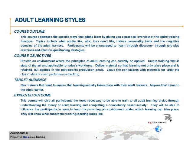 Adult learning styles course Free softcore lesbian galleries